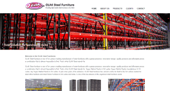 Desktop Screenshot of olaksteel.com